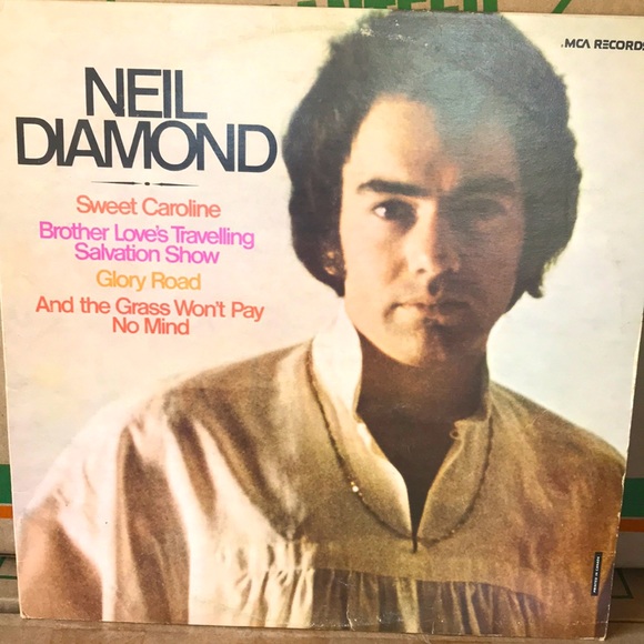 3/$30 Neil Diamond Sweet Caroline Vintage Vinyl Album 1973 - Picture 1 of 4